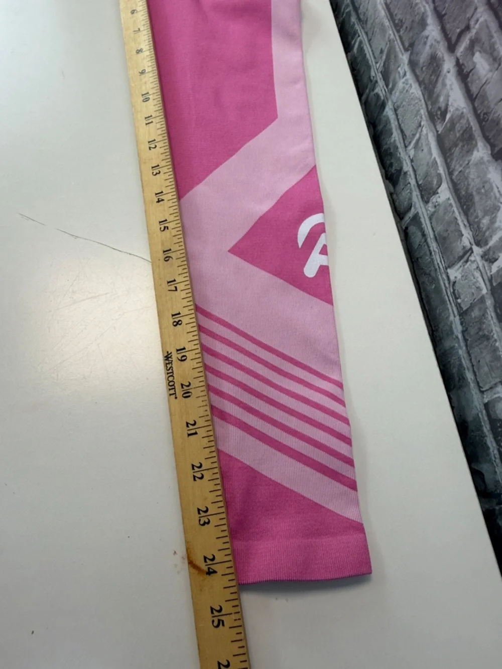 Peloton Pink Colorblock High-Waist Leggings - Picture 8 of 9